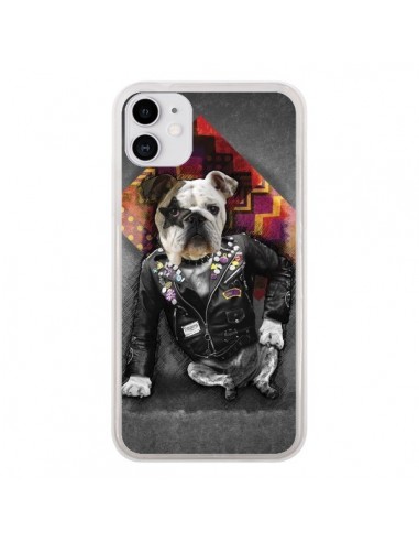 Coque iPhone 11 Chien Bad Dog - Maximilian San