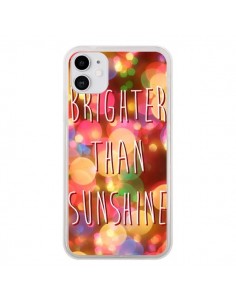 Coque iPhone 11 Brighter Than Sunshine Paillettes -...