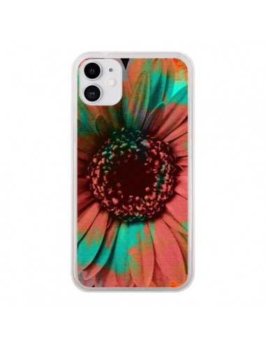 Coque iPhone 11 Tournesol Lysergic Flower - Maximilian San