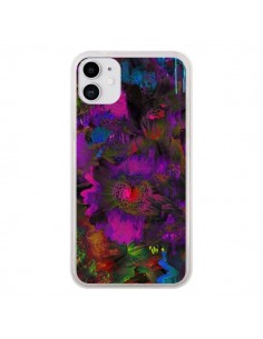 Coque iPhone 11 Fleurs Lysergic Lujan - Maximilian San