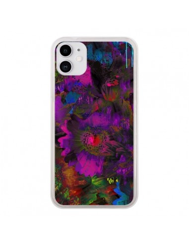 Coque iPhone 11 Fleurs Lysergic Lujan - Maximilian San