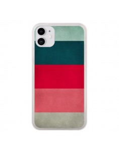 Coque iPhone 11 Bandes New York City Hues - Maximilian San