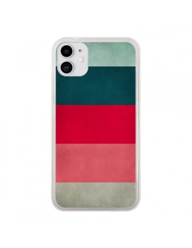 Coque iPhone 11 Bandes New York City Hues - Maximilian San