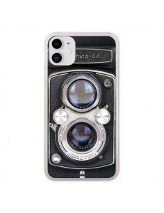 Coque iPhone 11 Vintage Camera Yashica 44 Appareil Photo...
