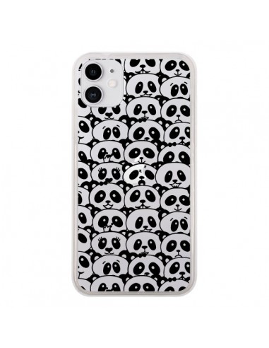 Coque iPhone 11 Panda Par Milliers Transparente - Nico