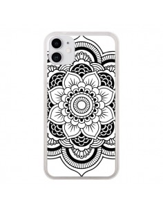 Coque iPhone 11 Mandala Noir Azteque - Nico