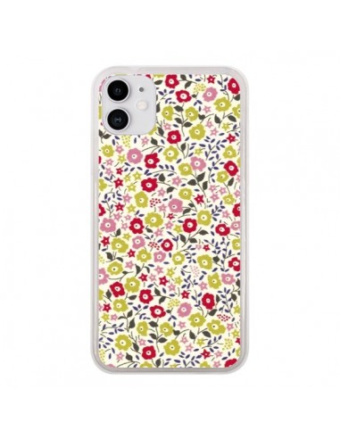 Coque iPhone 11 Liberty Fleurs - Nico