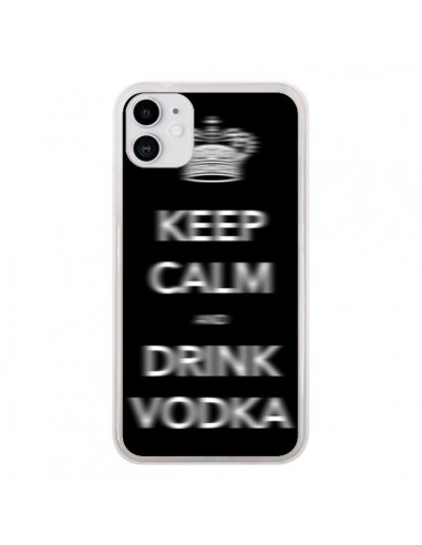 Coque iPhone 11 Keep Calm and Drink Vodka - Nico