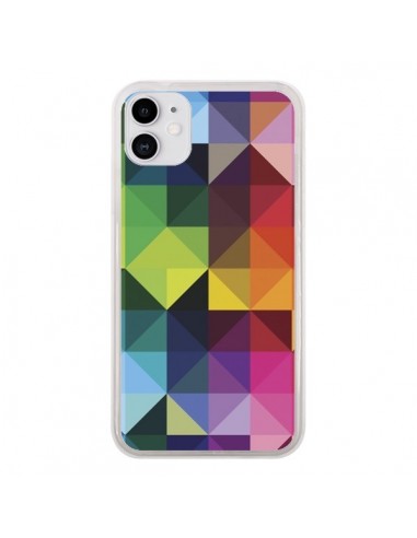 Coque iPhone 11 Polygone - Nico