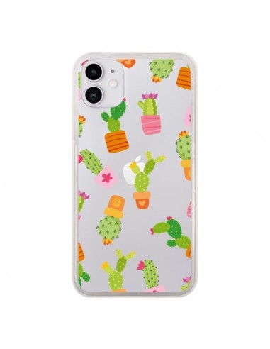 Coque iPhone 11 Cactus Méli Mélo Transparente - Nico