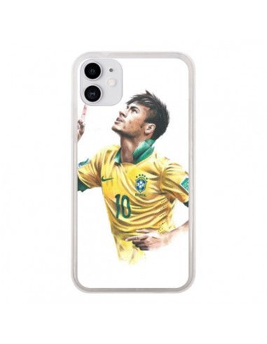 Coque iPhone 11 Neymar Footballer - Percy