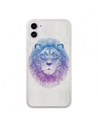 Coque iPhone 11 Lion - Rachel Caldwell