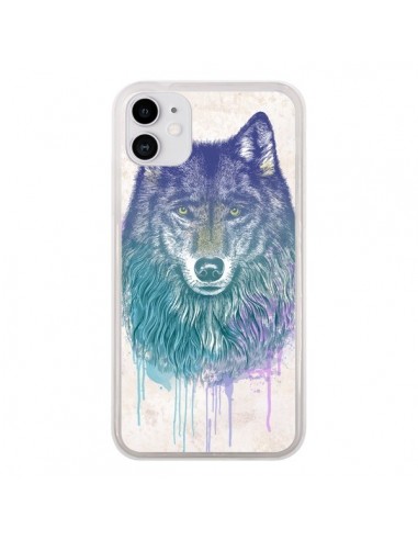 Coque iPhone 11 Loup - Rachel Caldwell