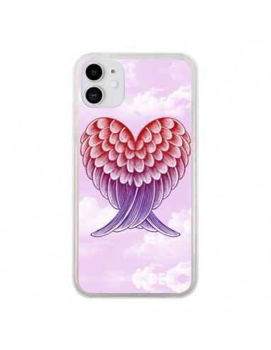 Coque iPhone 11 Ailes d'ange Amour - Rachel Caldwell