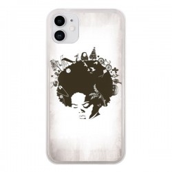 Coque iPhone 11 Childhood Garden Afro - Rachel Caldwell