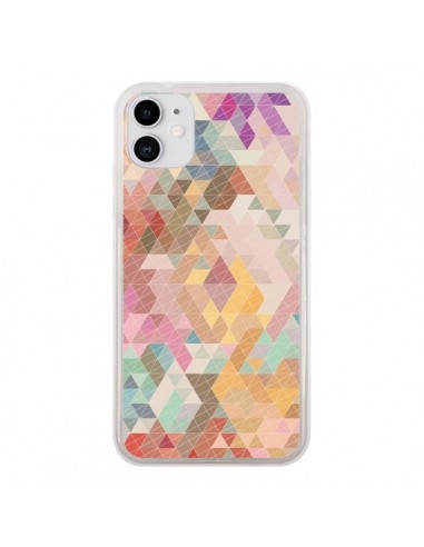 Coque iPhone 11 Azteque Pattern Triangles - Rachel Caldwell