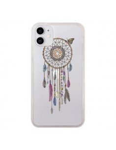Coque iPhone 11 Attrape-rêves Lakota Transparente -...
