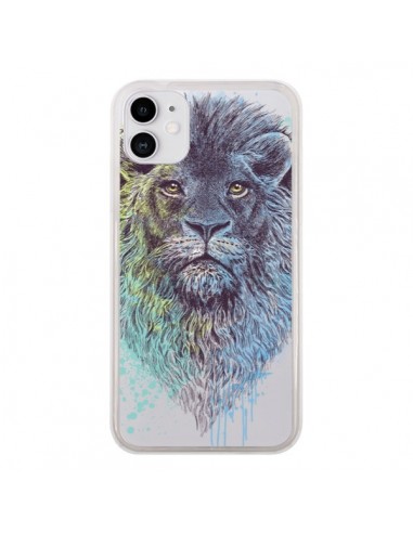 Coque iPhone 11 Roi Lion King Transparente - Rachel Caldwell