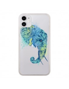 Coque iPhone 11 Elephant Elefant Transparente - Rachel...
