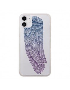 Coque iPhone 11 Ailes d'Ange Angel Wings Transparente -...