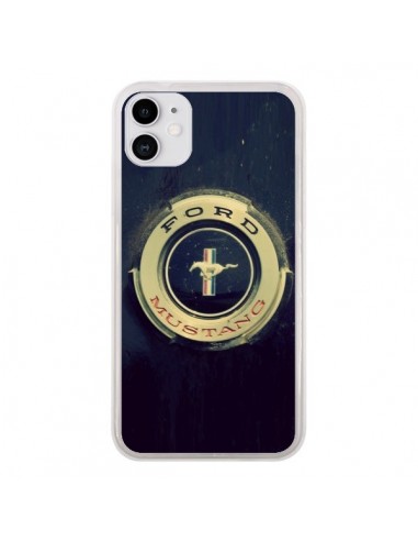 Coque iPhone 11 Ford Mustang Voiture - R Delean
