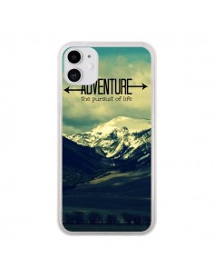 Coque iPhone 11 Adventure the pursuit of life Montagnes...