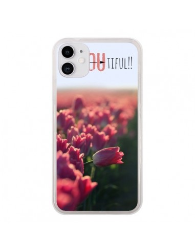 Coque iPhone 11 Coque iPhone 6 et 6S Be you Tiful Tulipes - R Delean