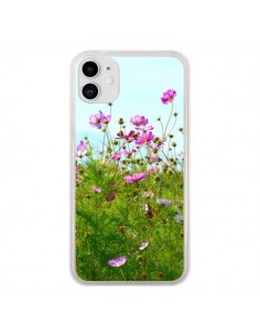 Coque iPhone 11 Fleurs Roses Champ - R Delean