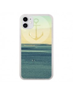 Coque iPhone 11 Ancre Navire Bateau Summer Beach Plage -...