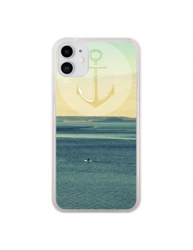 Coque iPhone 11 Ancre Navire Bateau Summer Beach Plage - R Delean