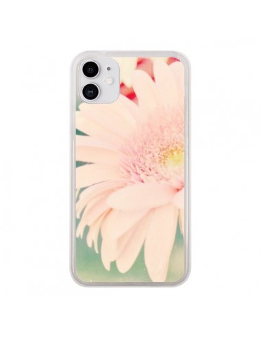 Coque iPhone 11 Fleurs Roses magnifique - R Delean