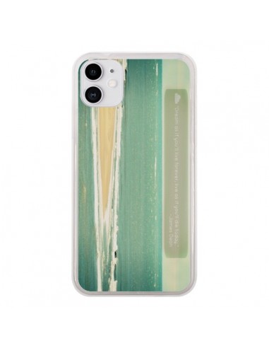 Coque iPhone 11 Dream Mer Plage Ocean Sable Paysage - R Delean