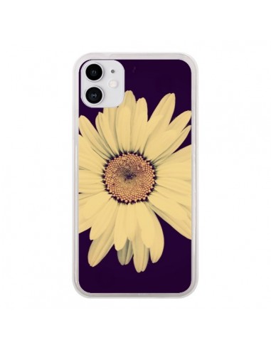 Coque iPhone 11 Marguerite Fleur Flower - R Delean