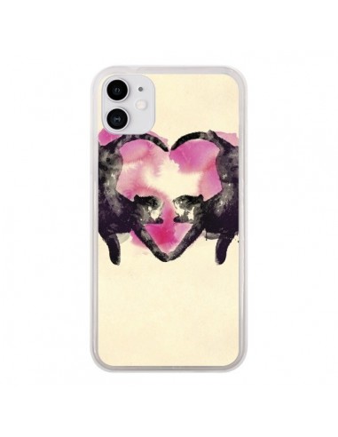 Coque iPhone 11 Cats love to sleep - Robert Farkas