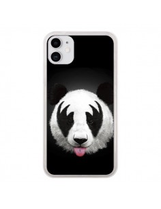 Coque iPhone 11 Kiss of a Panda - Robert Farkas