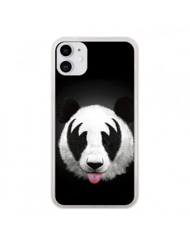 Coque iPhone 11 Kiss of a Panda - Robert Farkas
