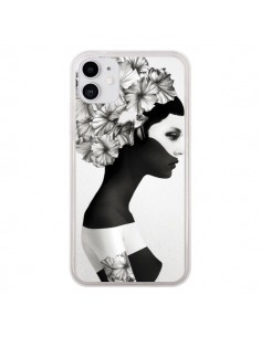 Coque iPhone 11 Marianna Fille Fleurs - Ruben Ireland et...