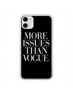 Coque iPhone 11 More Issues Than Vogue - Rex Lambo