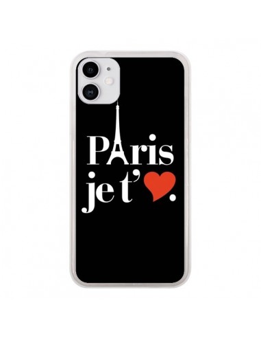 Coque iPhone 11 Paris je t'aime - Rex Lambo