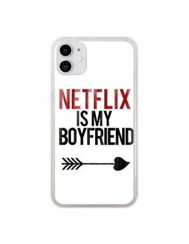 Coque iPhone 11 Netflix is my Boyfriend - Rex Lambo