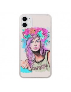Coque iPhone 11 Femme Mannequin Barbara Palvin - Sara Eshak