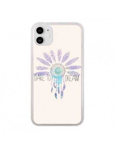 Coque iPhone 11 Dare To Dream - Osez Rêver - Sara Eshak