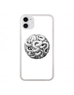 Coque iPhone 11 Boule Tentacule Octopus Poulpe - Senor...