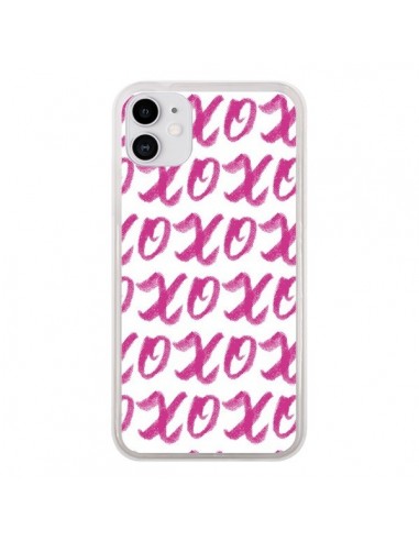 Coque iPhone 11 XoXo Rose Transparente - Yohan B.