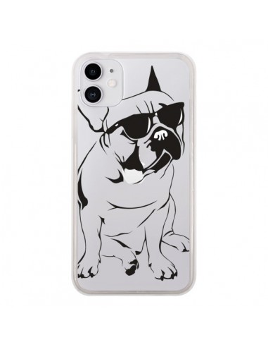 Coque iPhone 11 Chien Bulldog Dog Transparente - Yohan B.