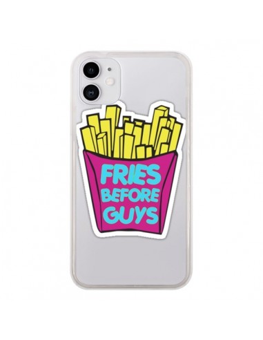 Coque iPhone 11 Fries Before Guys Transparente - Yohan B.