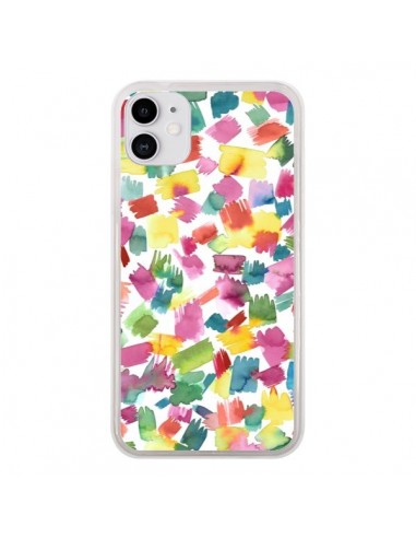 Coque iPhone 11 Abstract Spring Colorful - Ninola Design