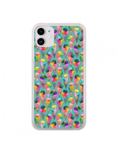 Coque iPhone 11 Cute Ice Creams - Ninola Design