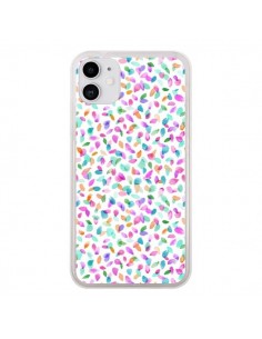 Coque iPhone 11 Flower Petals Pink - Ninola Design