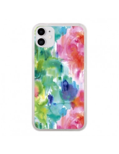 Coque iPhone 11 Organic Bold Shapes - Ninola Design